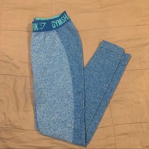 Gymshark blue flex leggings